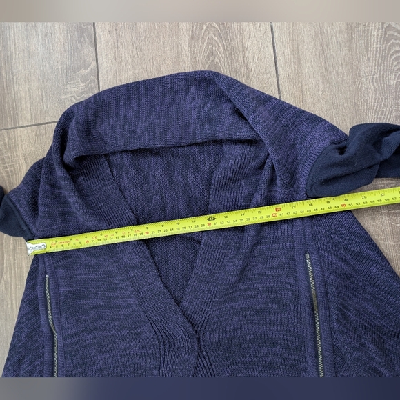 lululemon athletica wrap It Up Sweater Deep Purple Cardigan - Picture 14 of 15
